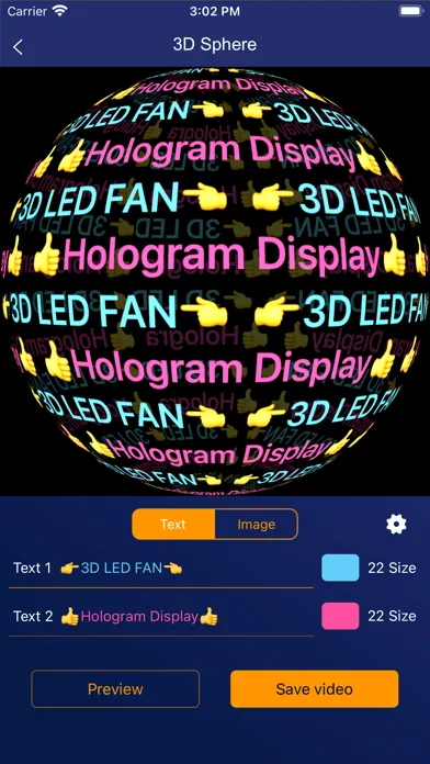 3D LED FAN Screenshots