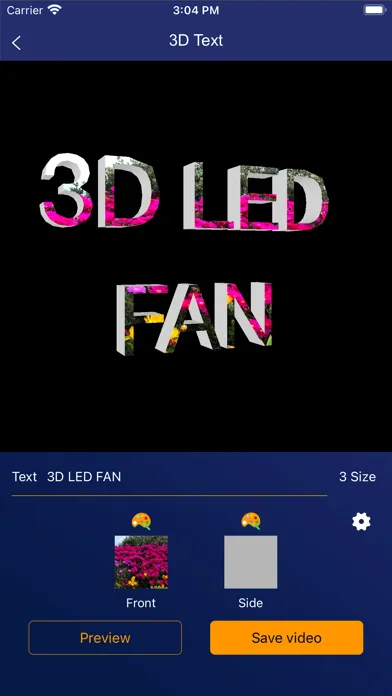 3D LED FAN Screenshots