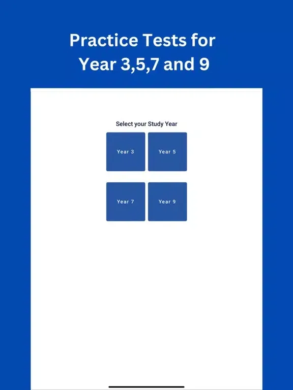 Naplan Practice Test iPad  Ekran Görüntüleri