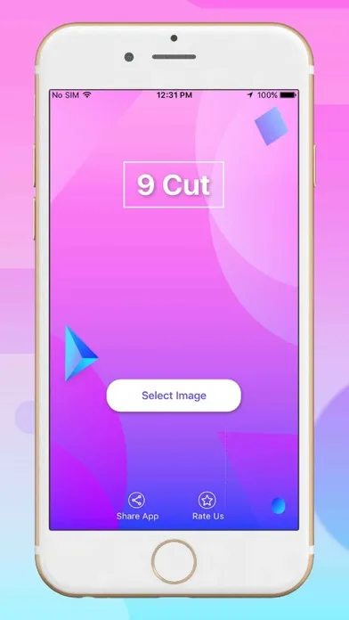 9 Cut Photos スクリーンショット