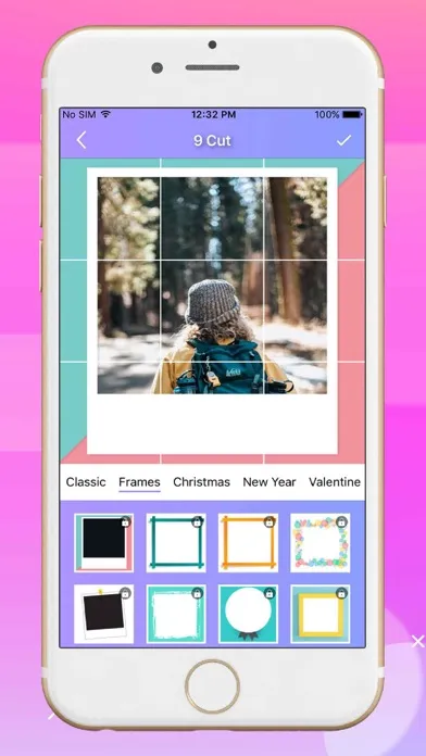 9 Cut Photos スクリーンショット