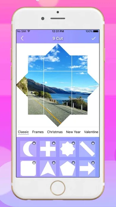 9 Cut Photos スクリーンショット