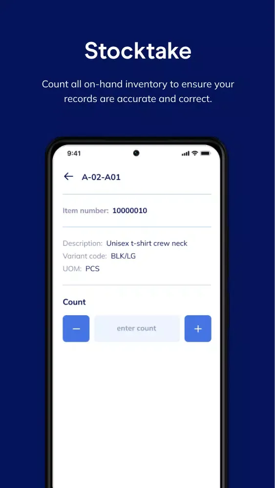 Wiise Warehouse OnTime Screenshots