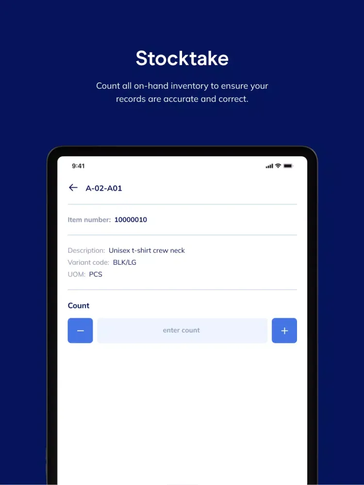 Wiise Warehouse OnTime Screenshots