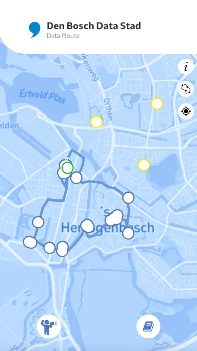 Tangkapan skrin Datastad Expo Route