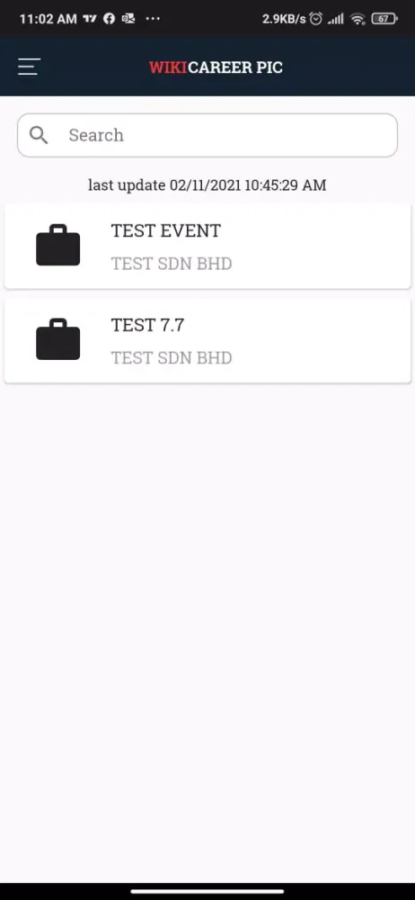 WIKICAREER PIC Screenshots