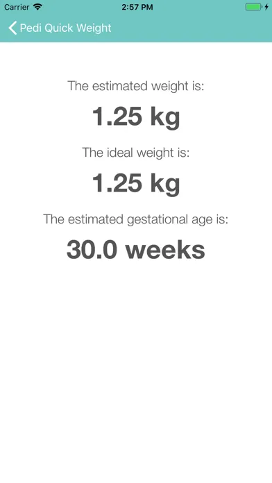 Pedi Quick Weight应用截图
