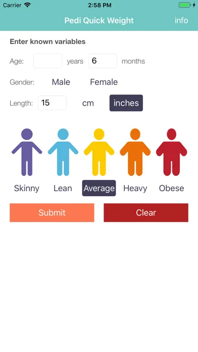 Pedi Quick Weight应用截图