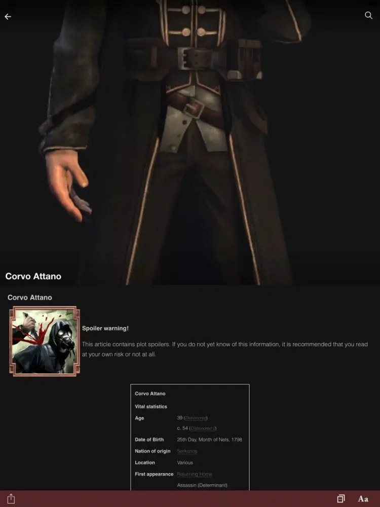 FANDOM for: Dishonored iPad  Screenshots