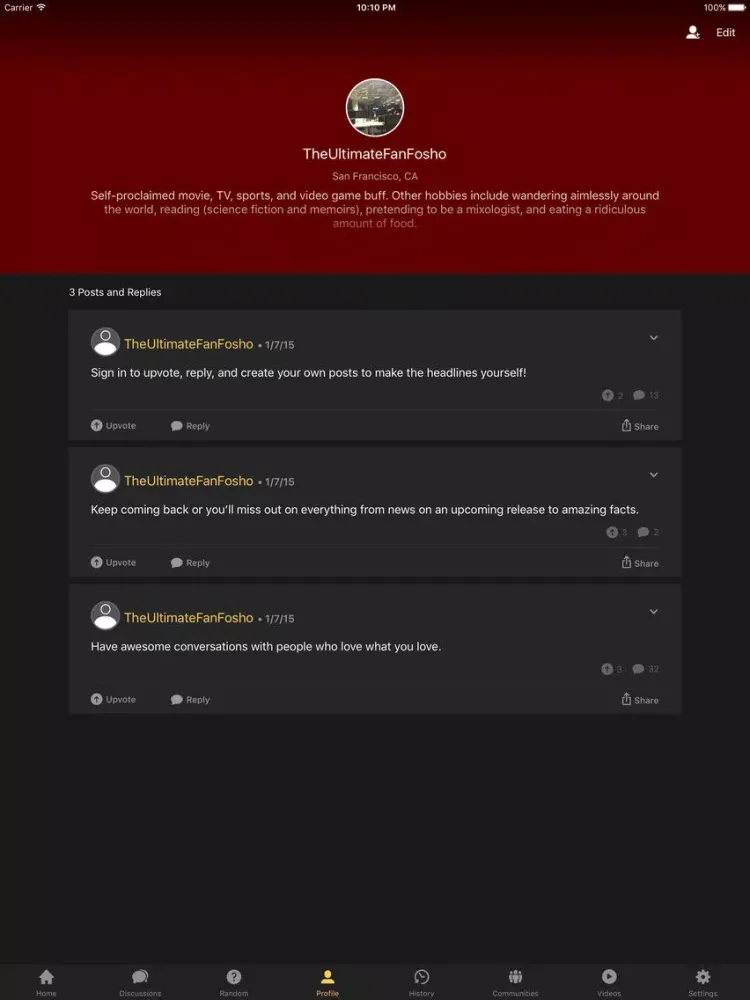 Capturas de pantalla de FANDOM for: Dragon Age iPad 