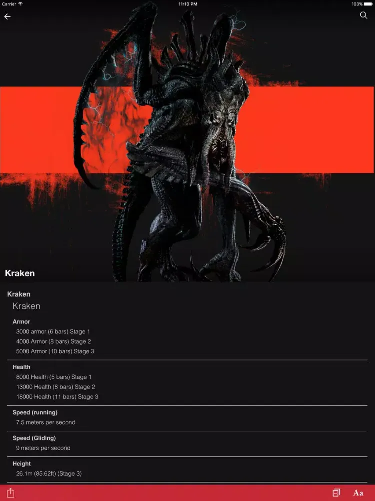 Zrzuty ekranu FANDOM for: Evolve iPad 