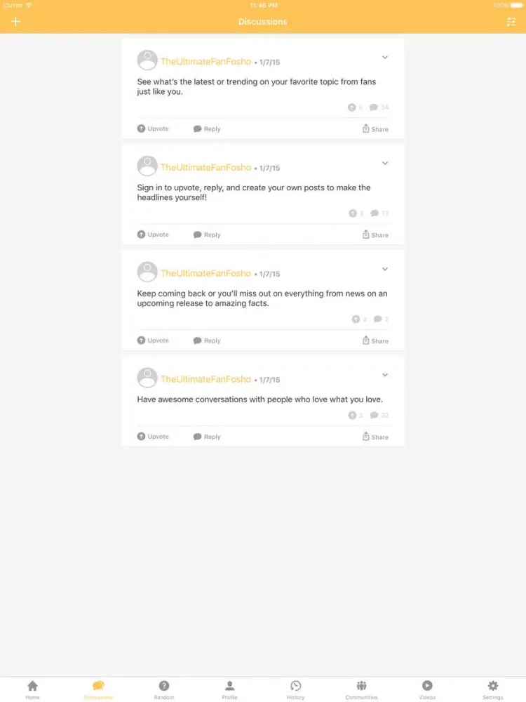 Captures d'écran de FANDOM for: Final Fantasy iPad 