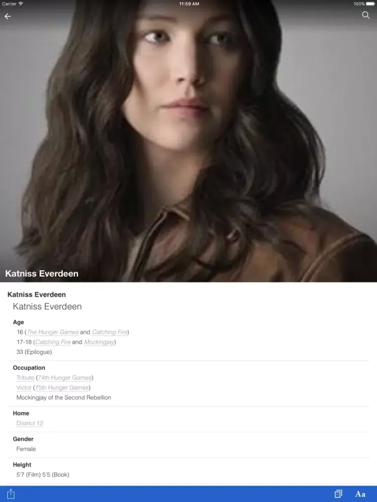FANDOM for: Hunger Games iPad  স্ক্রিনশট