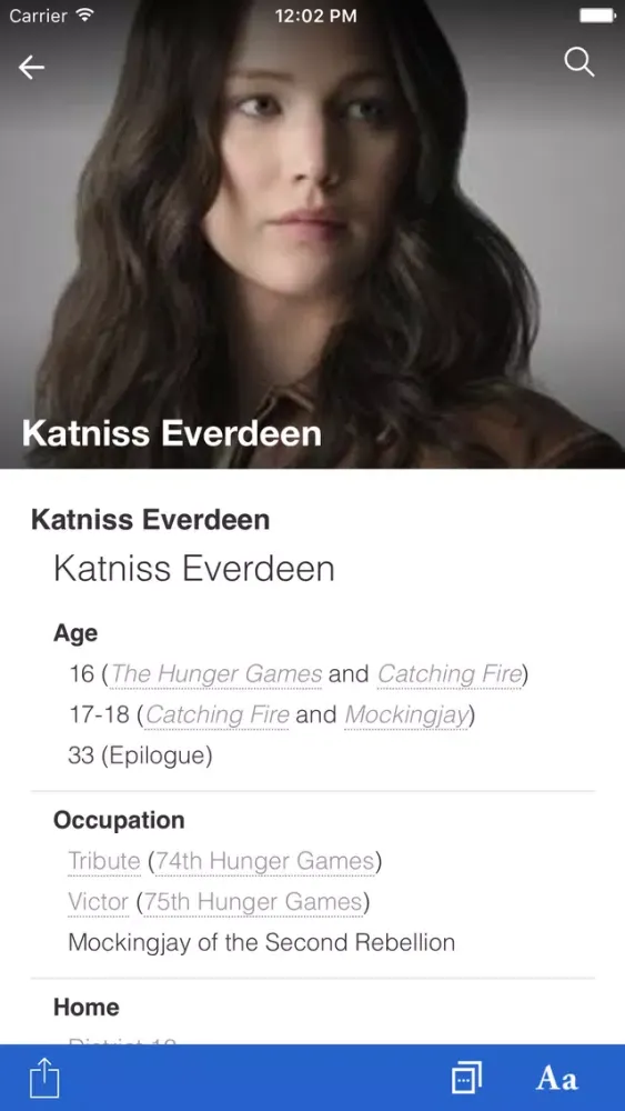 FANDOM for: Hunger Games স্ক্রিনশট