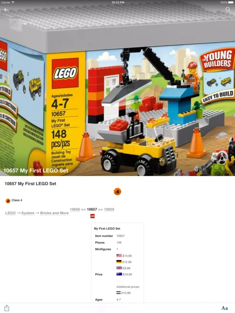 Wikia Fan App for: LEGO iPad  سکرین شاٹس