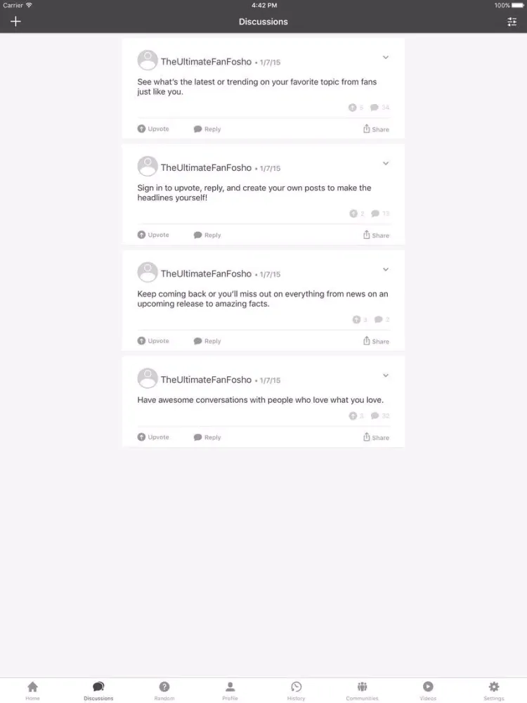 FANDOM for: Scandal iPad  Ekran Görüntüleri