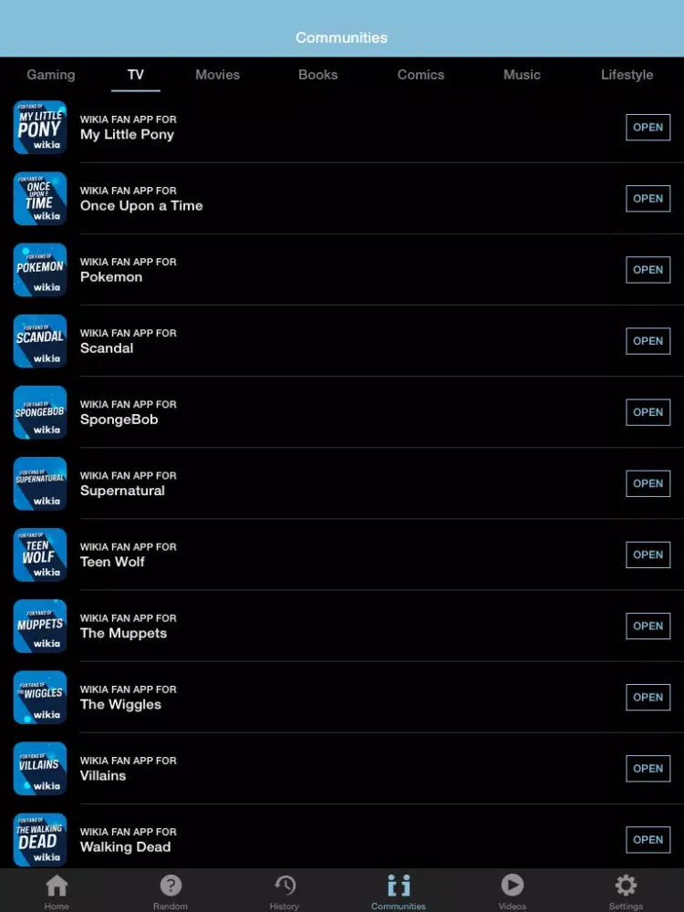 Wikia Fan App for: Trek Initiative iPad 应用截图