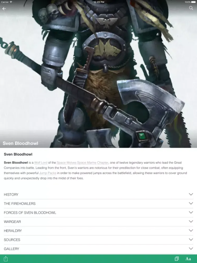 Zrzuty ekranu FANDOM for: Warhammer 40k iPad 