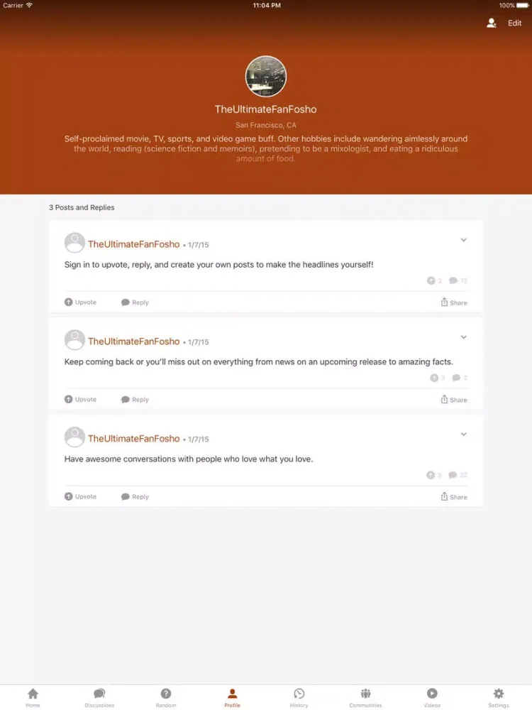 FANDOM for: Whiskey iPad  スクリーンショット