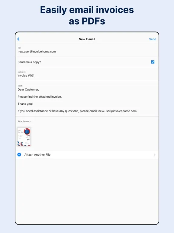 Invoice Maker & Billing App iPad  Ekran Görüntüleri