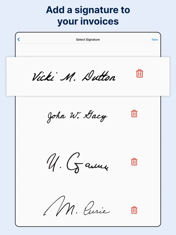 Invoice Maker & Billing App iPad  Ekran Görüntüleri