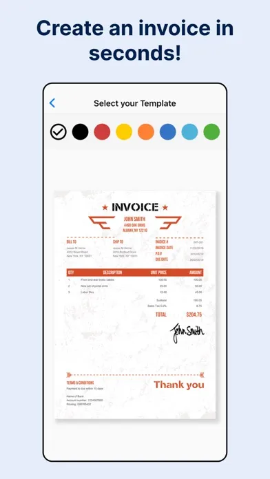 Invoice Maker & Billing App Ekran Görüntüleri