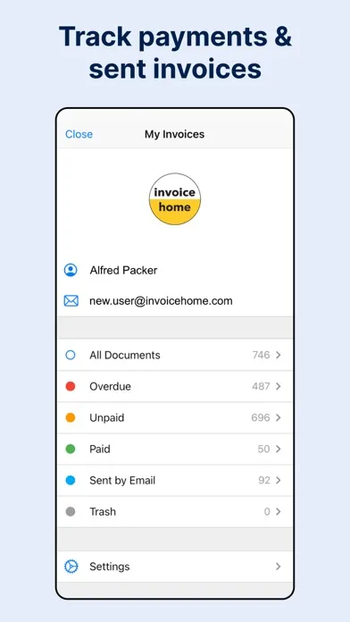 Invoice Maker & Billing App Ekran Görüntüleri