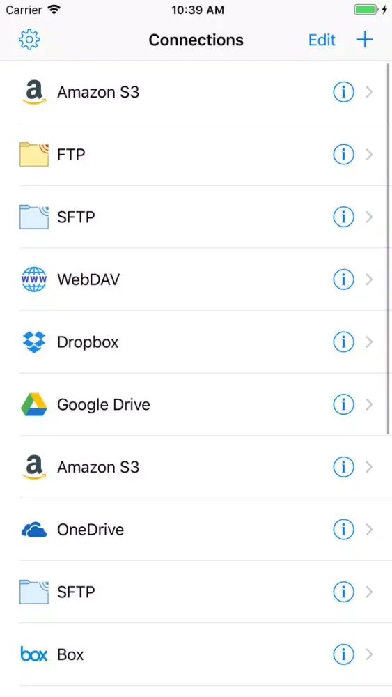 AirFile 2 - Dual File Browser スクリーンショット