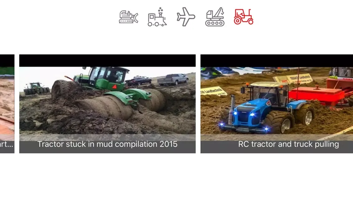 Diggers, Tractors and Trucks Videos for Kids Screenshots