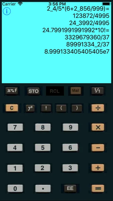 Fractions Calculator Lite Ekran Görüntüleri
