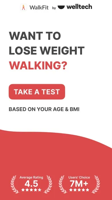 Ảnh chụp màn hình của Walking Weight Loss: WalkFit