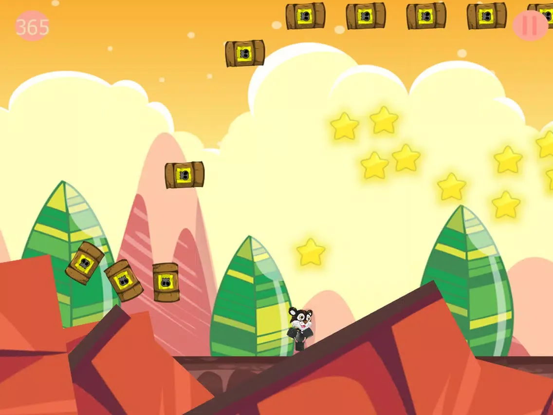 Black Panther Fidget Spinner Jump Avoid Obstacles iPad  Screenshots