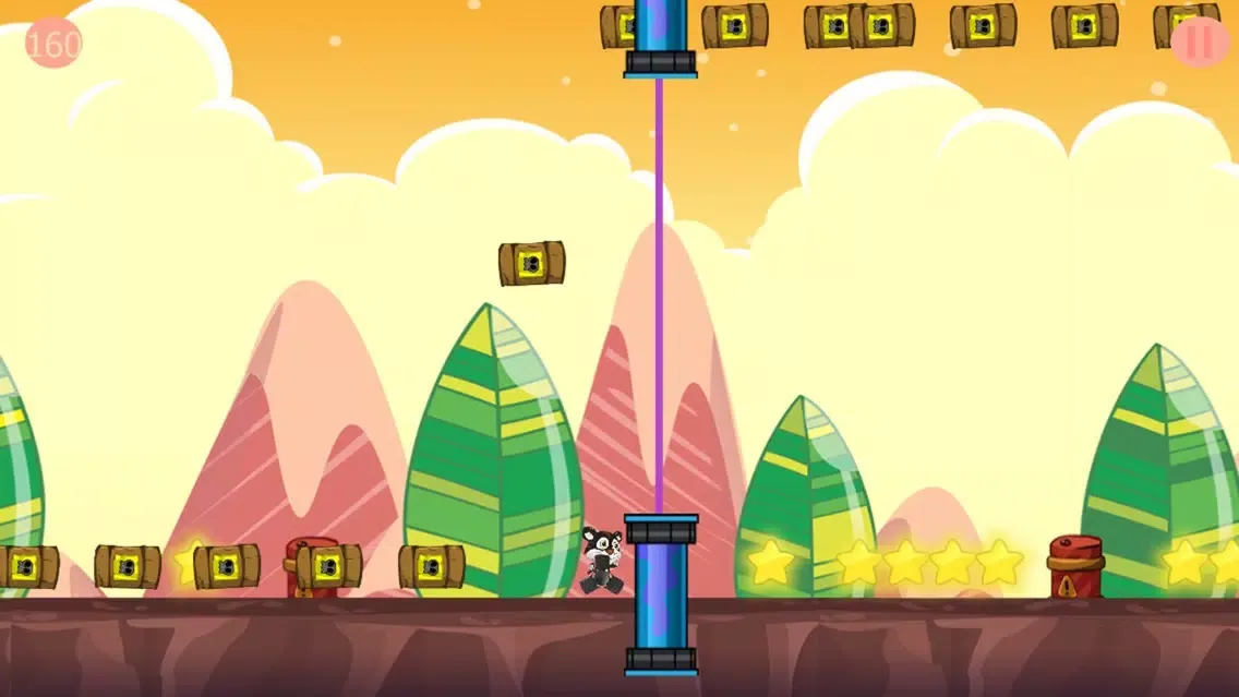 Black Panther Fidget Spinner Jump Avoid Obstacles Screenshots