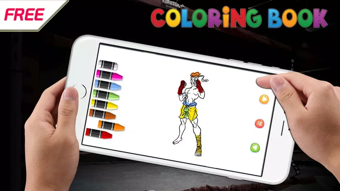 Скриншоты Coloring Pages Family Friendly Amazing Muay Thai