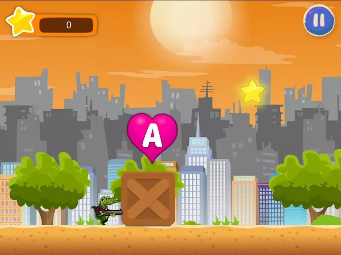 Crocodile Adventure ABC's Learning Runner iPad  স্ক্রিনশট