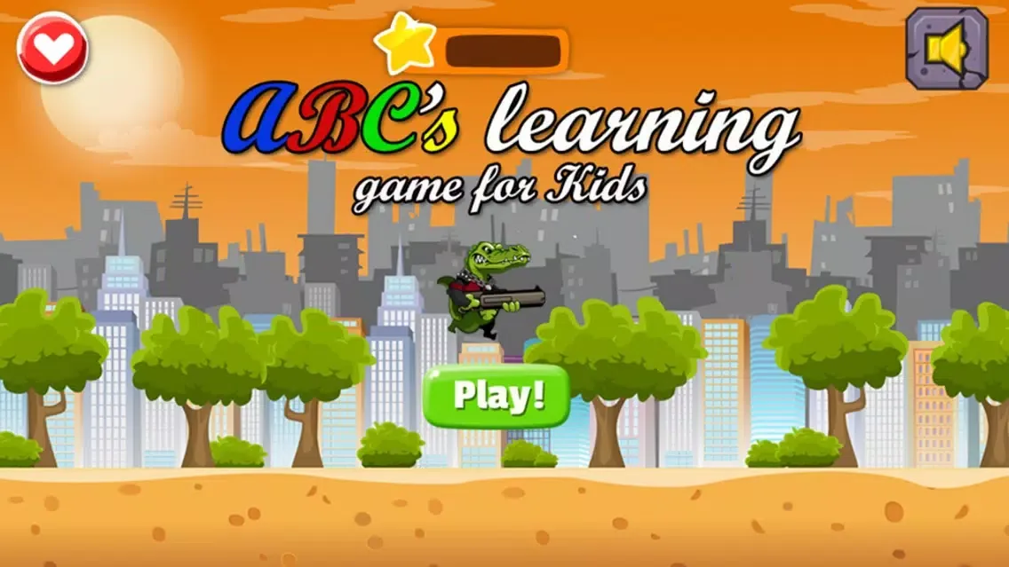 Crocodile Adventure ABC's Learning Runner স্ক্রিনশট