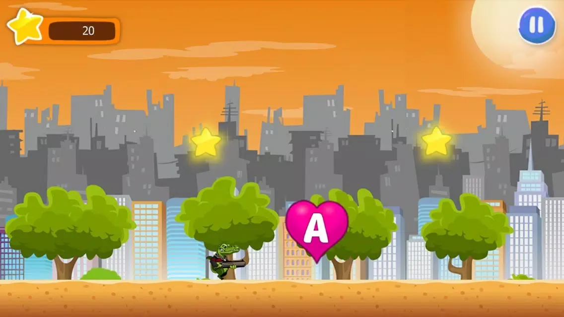 Crocodile Adventure ABC's Learning Runner স্ক্রিনশট
