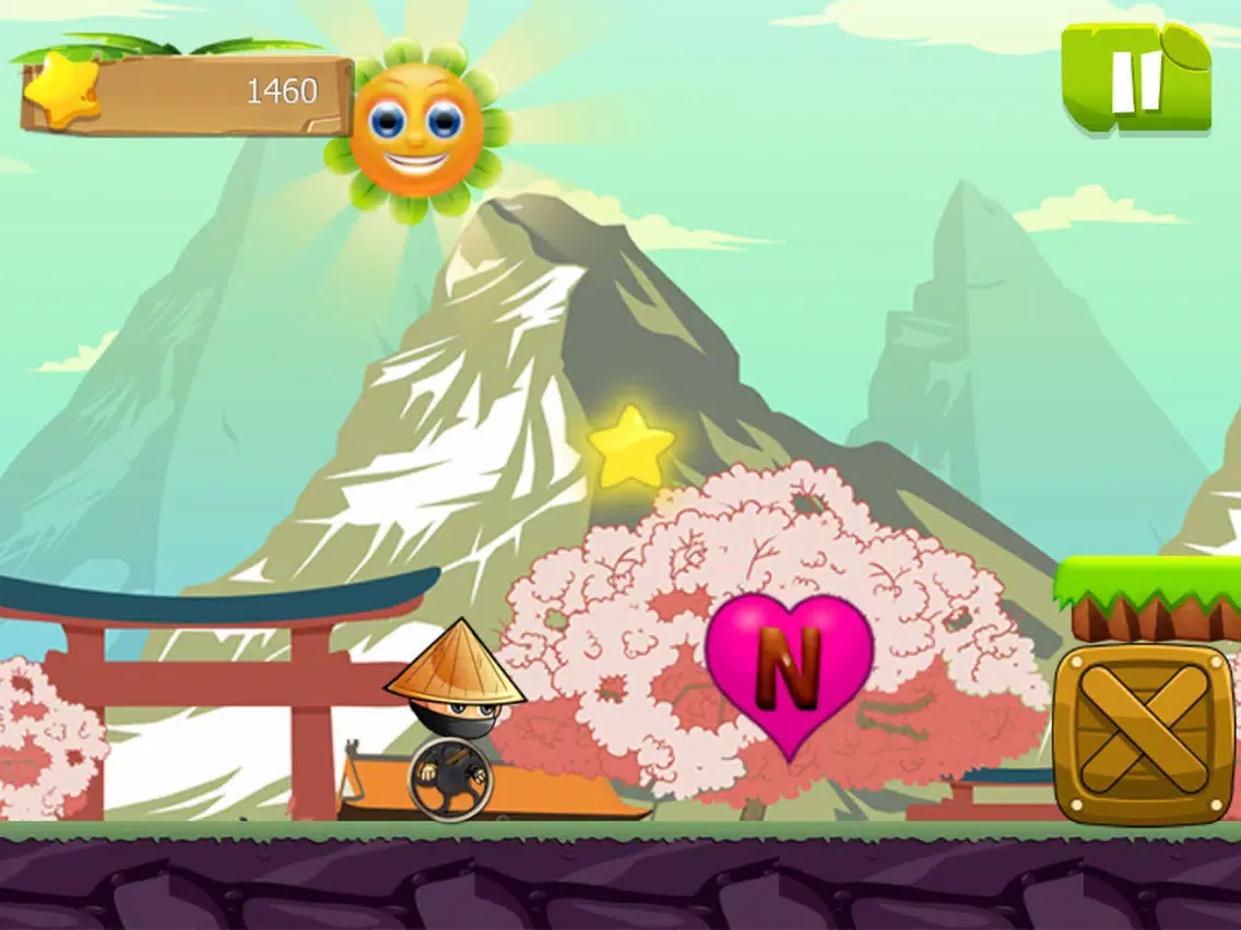 Samurai Spinner Wheel Adventures English Alphabet iPad  Screenshots