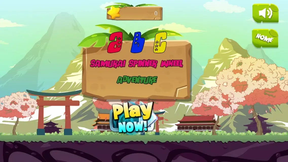 Samurai Spinner Wheel Adventures English Alphabet Screenshots