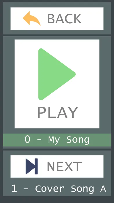 Live Backing Track : Multitrack Live Play Screenshots