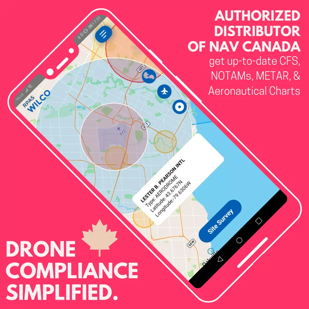 RPAS WILCO: Drone Flight Plans Screenshots