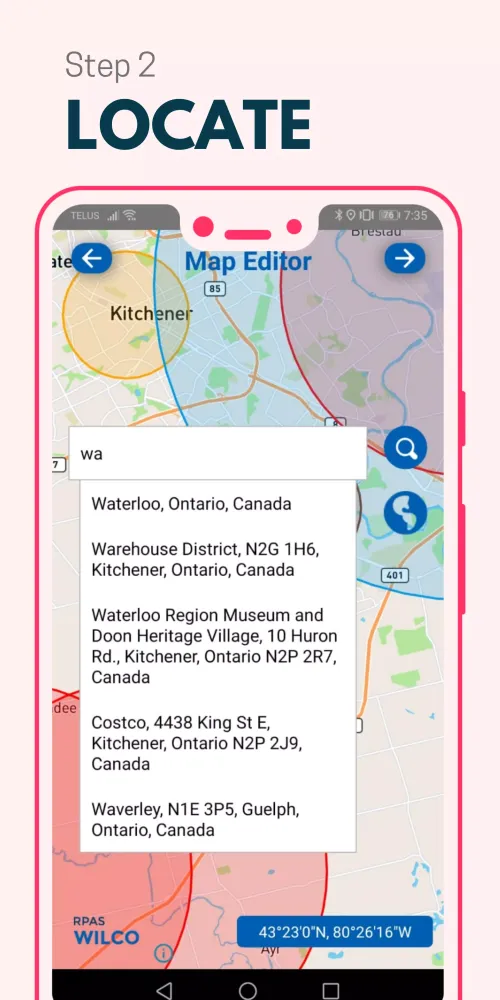 RPAS WILCO: Drone Flight Plans Screenshots