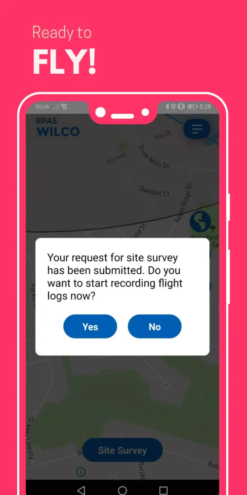 RPAS WILCO: Drone Flight Plans Screenshots