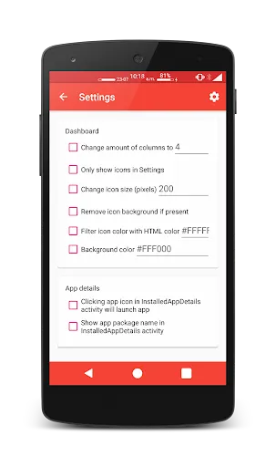 Settings Editor Pro Screenshots