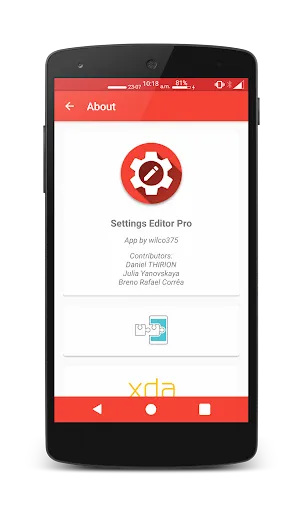 Settings Editor Pro Screenshots