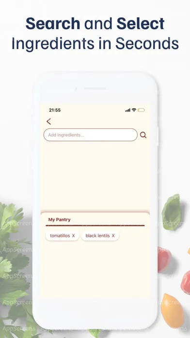 Ảnh chụp màn hình của Pantry Chef - Recipe Finder