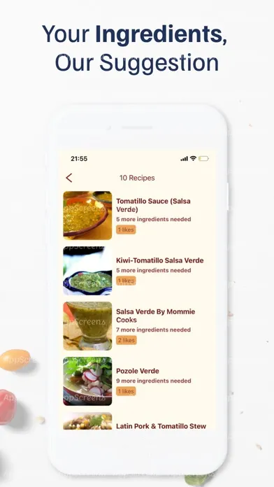 Ảnh chụp màn hình của Pantry Chef - Recipe Finder
