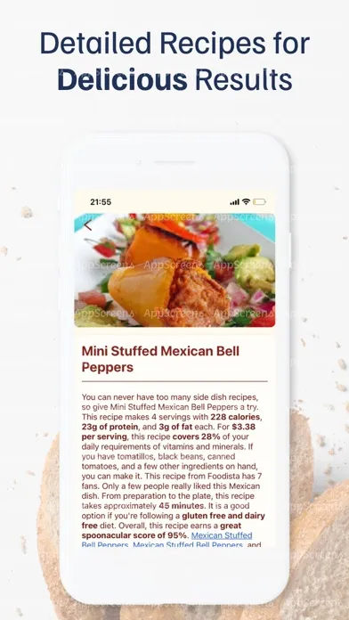 Ảnh chụp màn hình của Pantry Chef - Recipe Finder