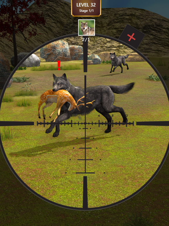 Wild Animal Sniper Hunting 3D iPad 應用截圖