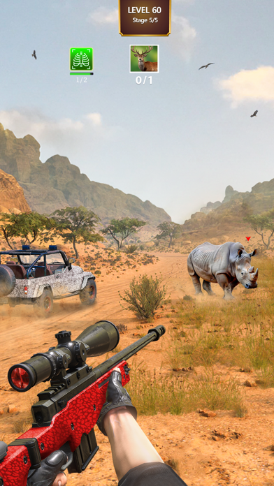 Wild Animal Sniper Hunting 3D應用截圖